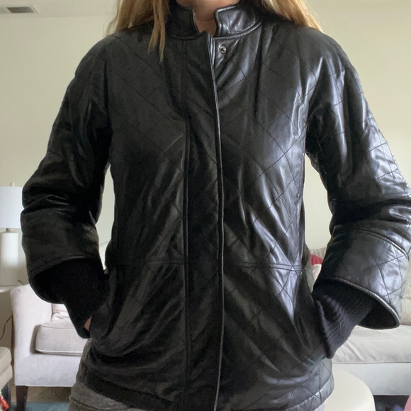 Isaac Mizrahi Leather Jacket - Picture 2 of 5